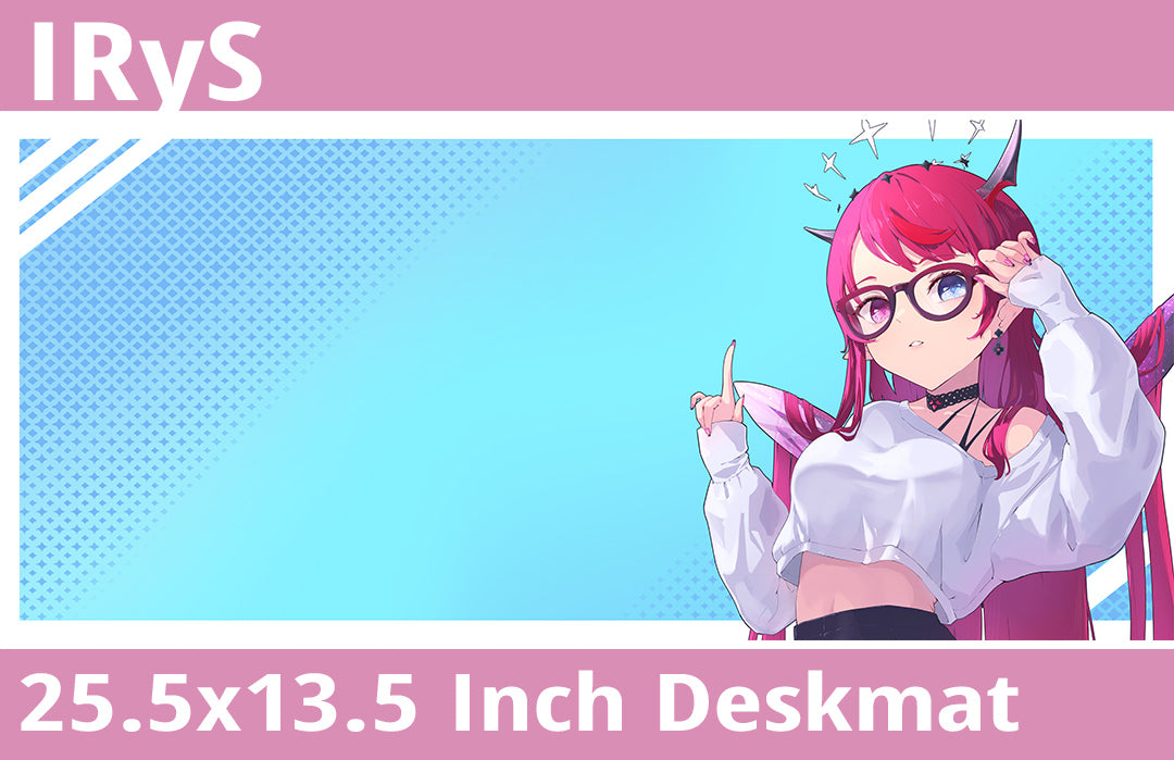 IRyS: Knows All XL Deskmat