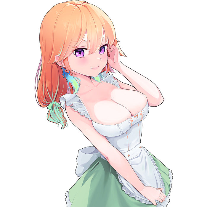 Kiara: Maid Vinyl Transfer Sticker/Decal
