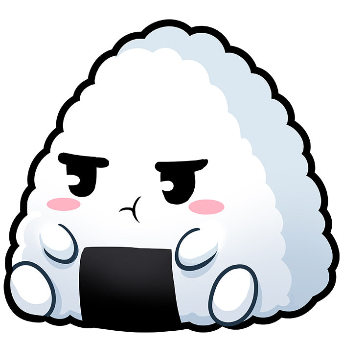 Onigiri: Angy Vinyl Transfer Sticker/Decal