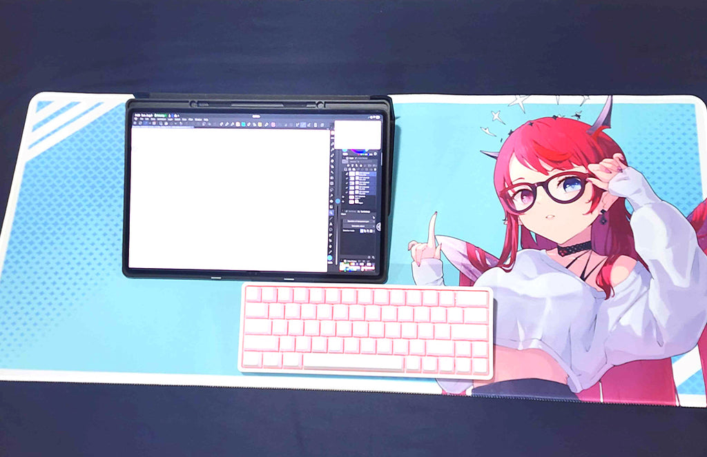 IRyS: Knows All XL Deskmat