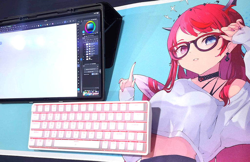IRyS: Knows All XL Deskmat